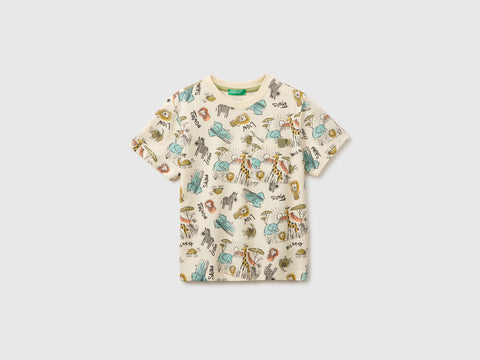 Safari print T-shirt - ucb_image_FS