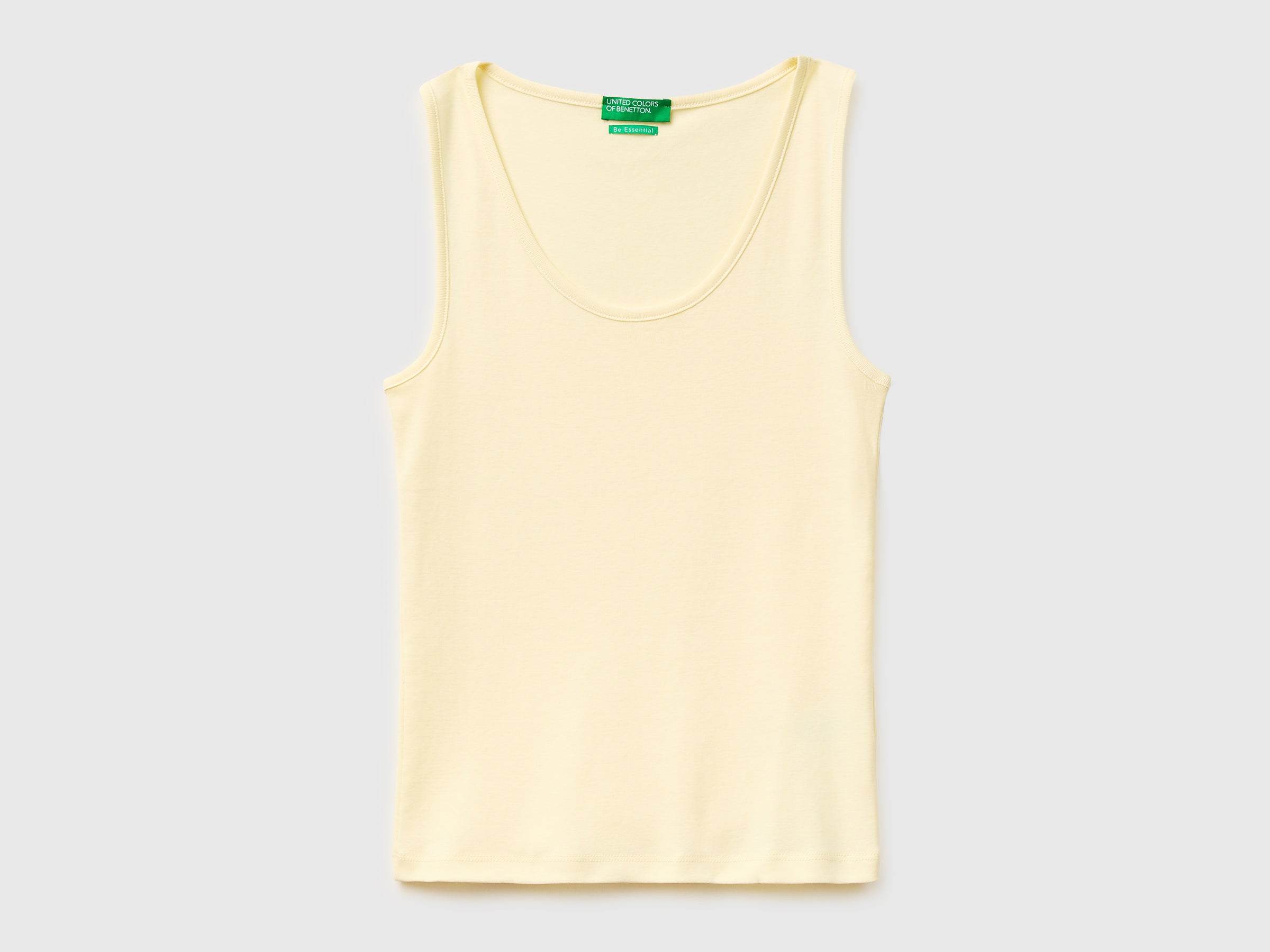 Slim fit ribbed tank top - ucb_image_FS