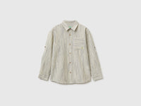 Striped linen blend shirt - ucb_image_FS