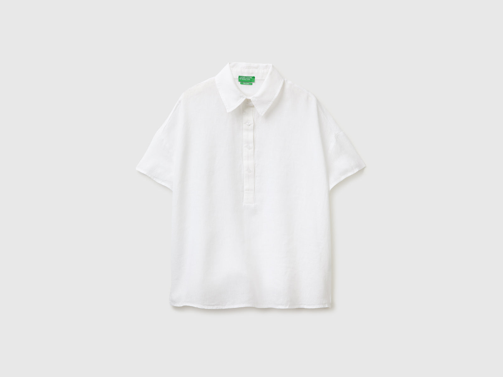 100% linen short-sleeved blouse - ucb_image_FS