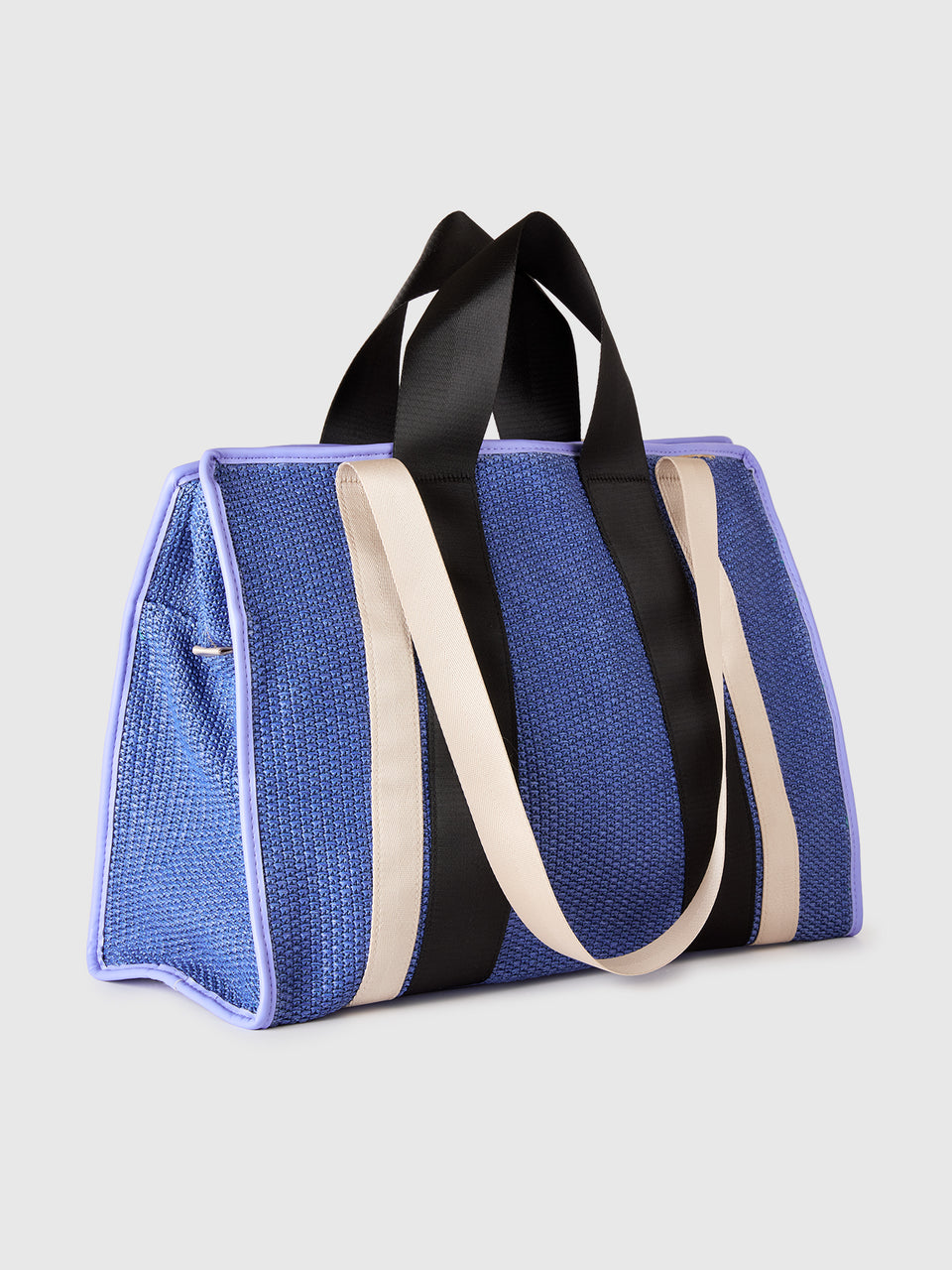 Maxi tote bag in raffia - ucb_image_BS