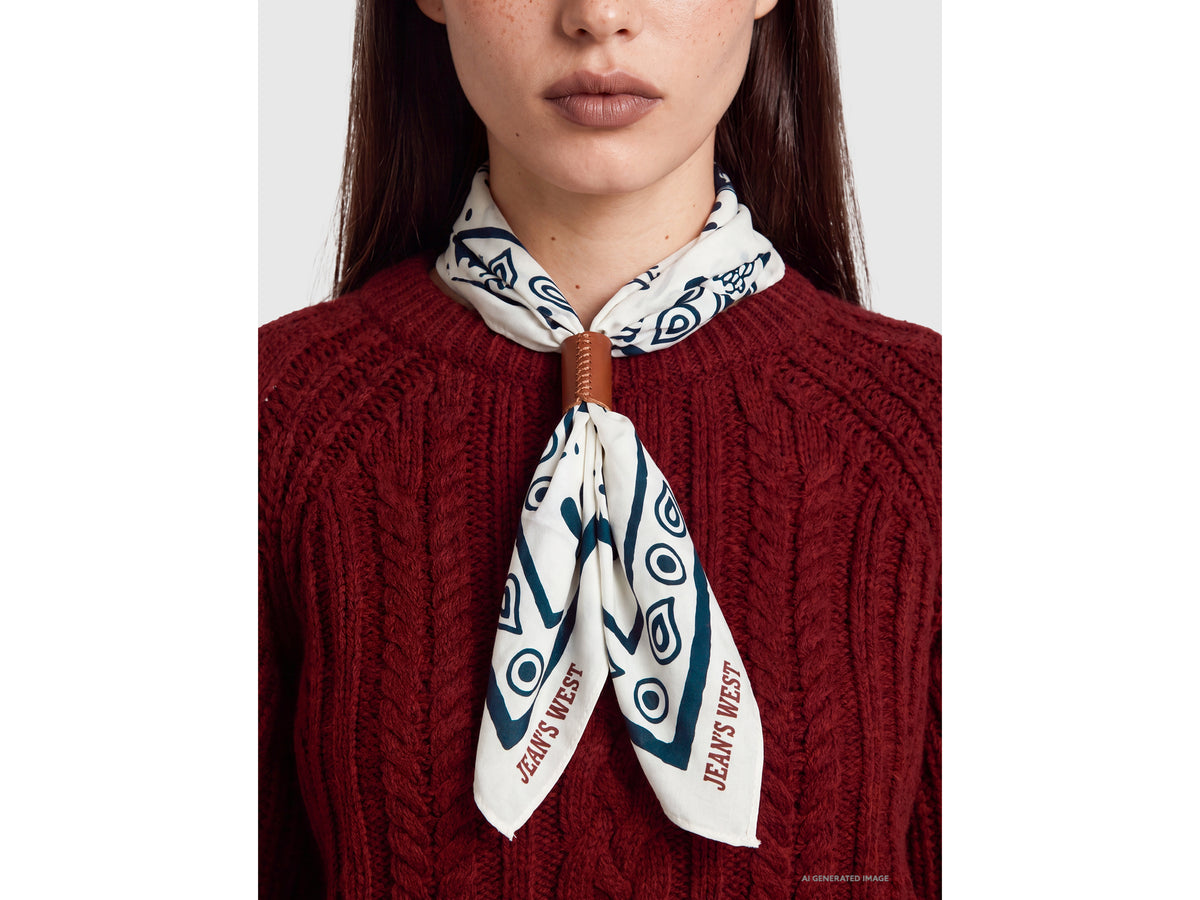 Bandana estampa western 100% viscose - ucb_image_F