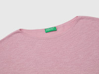 Boxy fit linen blend sweater - ucb_image_DS1