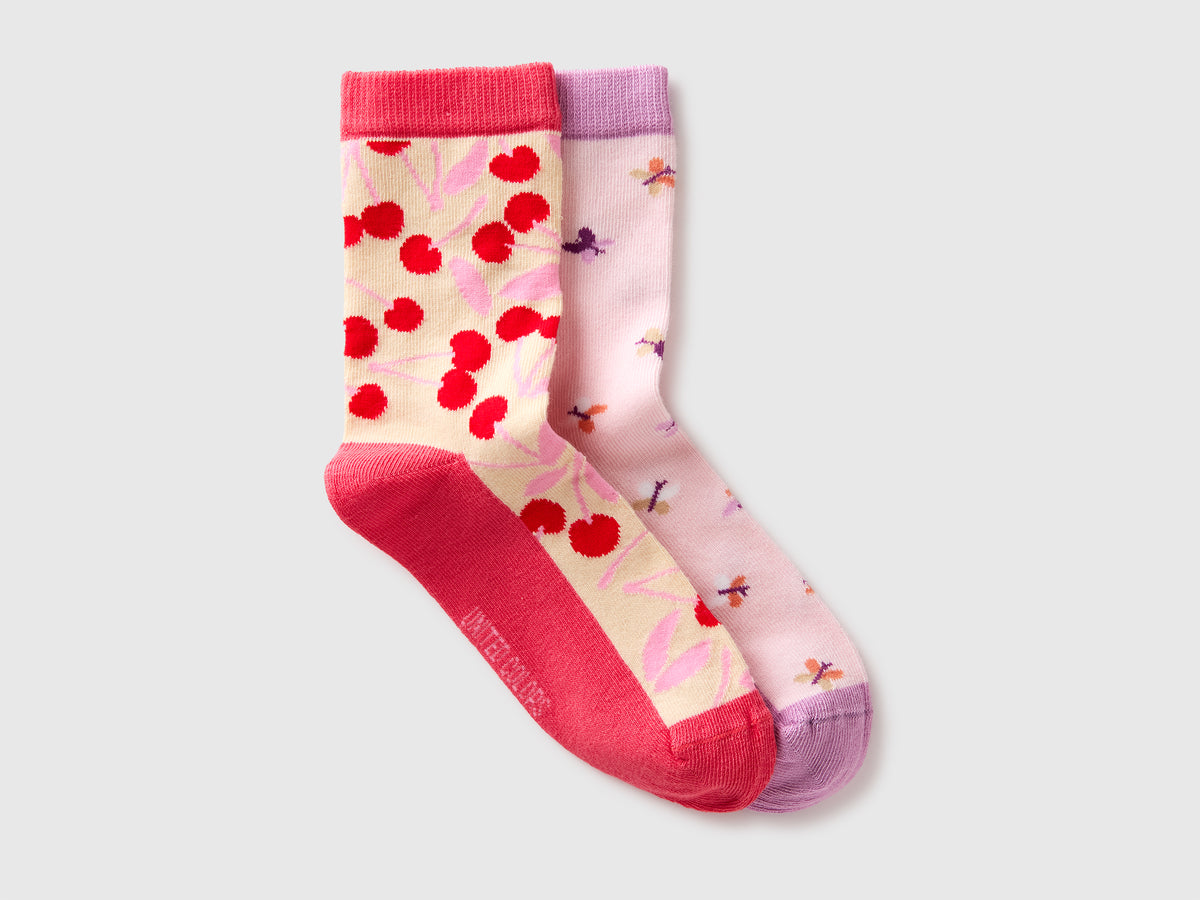Two pairs of patterned socks - ucb_image_FS