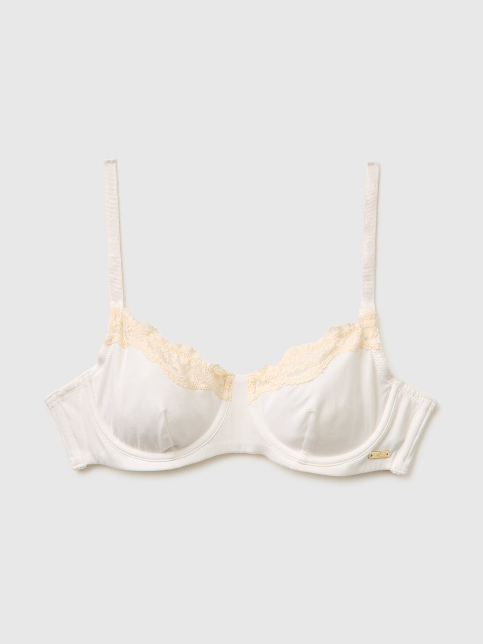 Silk blend bra with lace - ucb_image_FS