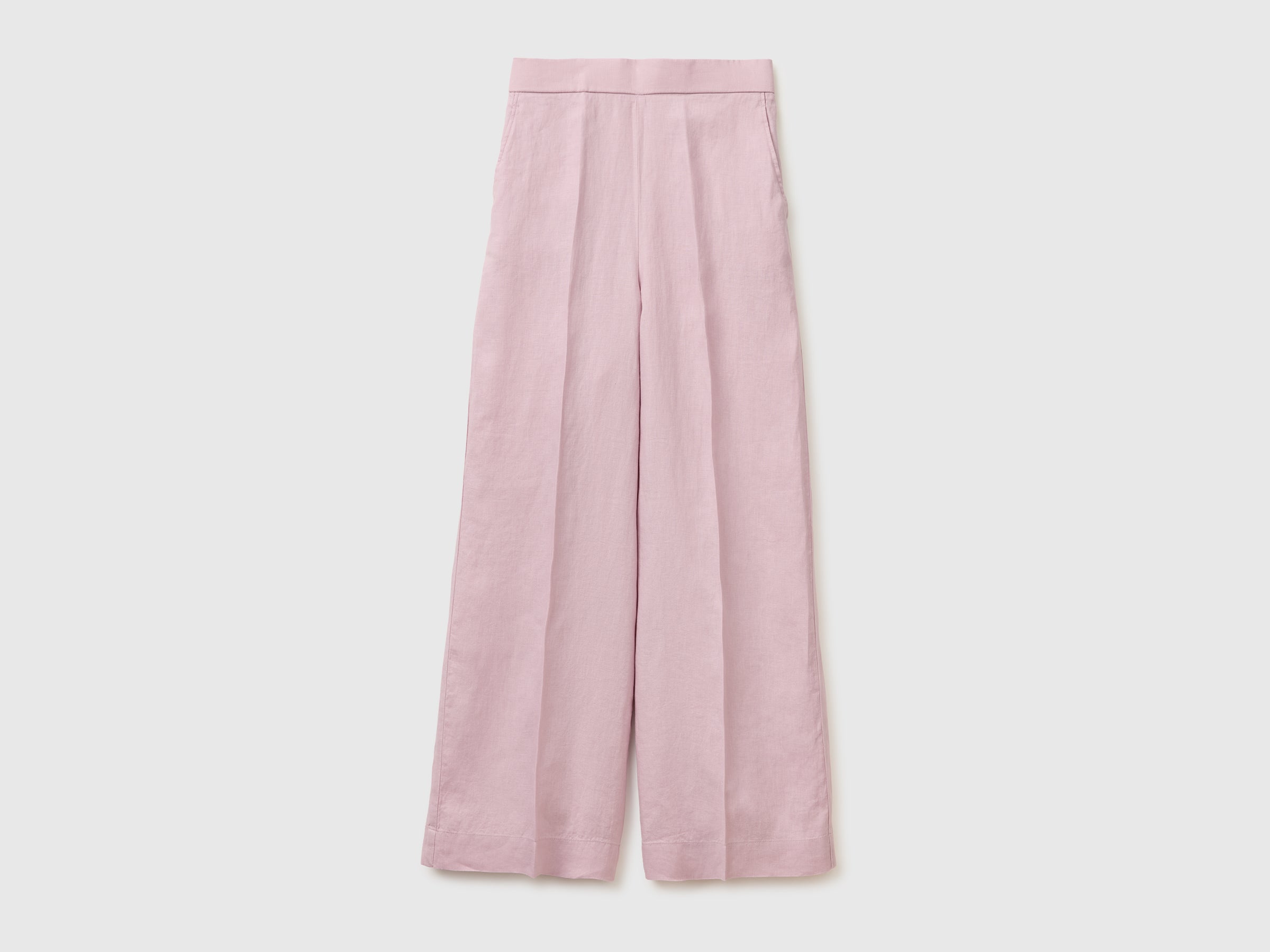 Palazzo trousers in pure linen - ucb_image_FS