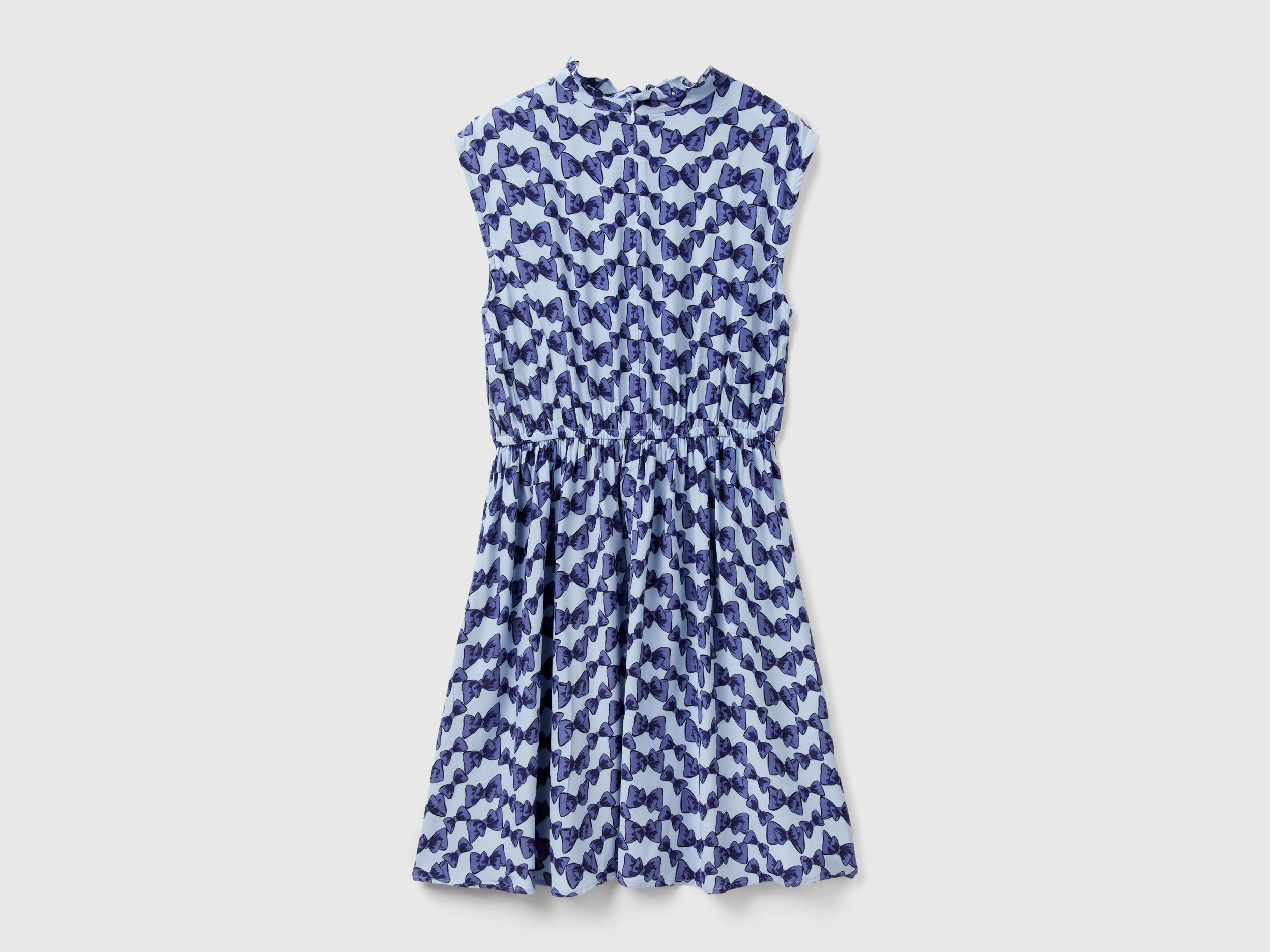 Vestido curto com estampa de laços - ucb_image_BS