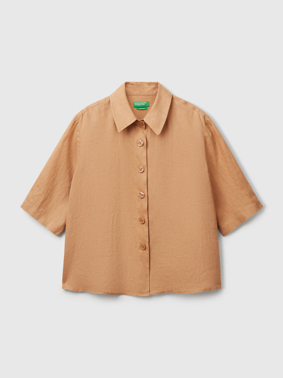 Camisa curta em puro linho - ucb_image_FS