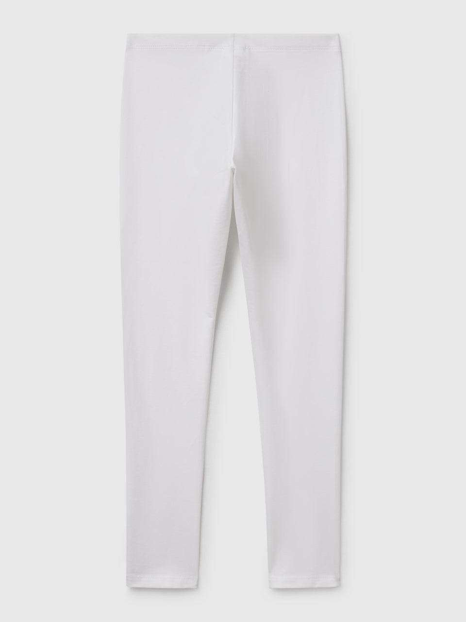 Stretch cotton leggings with logo - ucb_image_BS