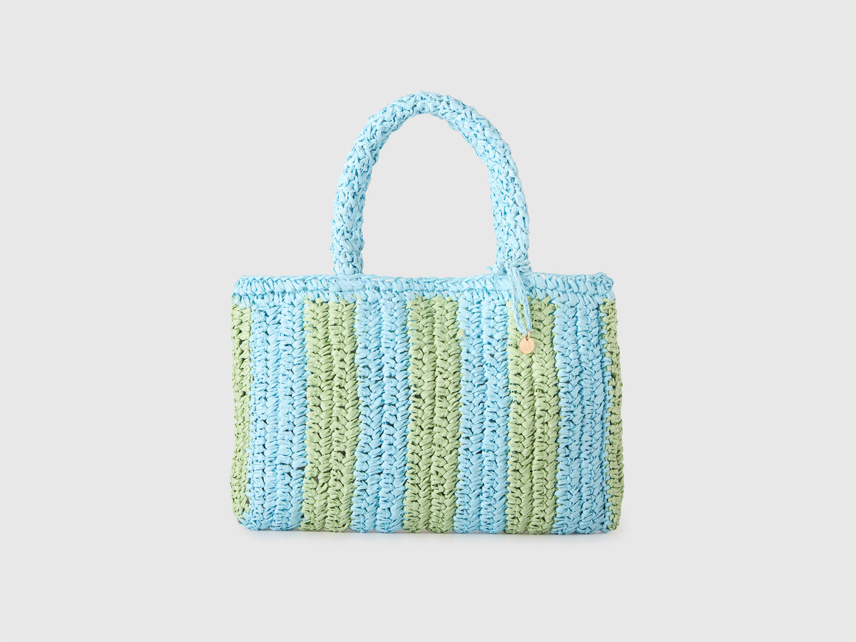 Striped raffia bag - ucb_image_FS