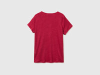 Round-neck T-shirt in pure linen - ucb_image_BS