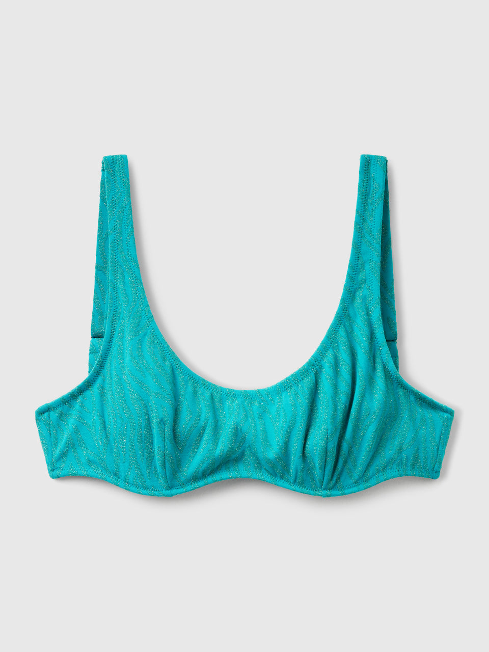 Brassiere de biquíni animalier com lurex - ucb_image_FS