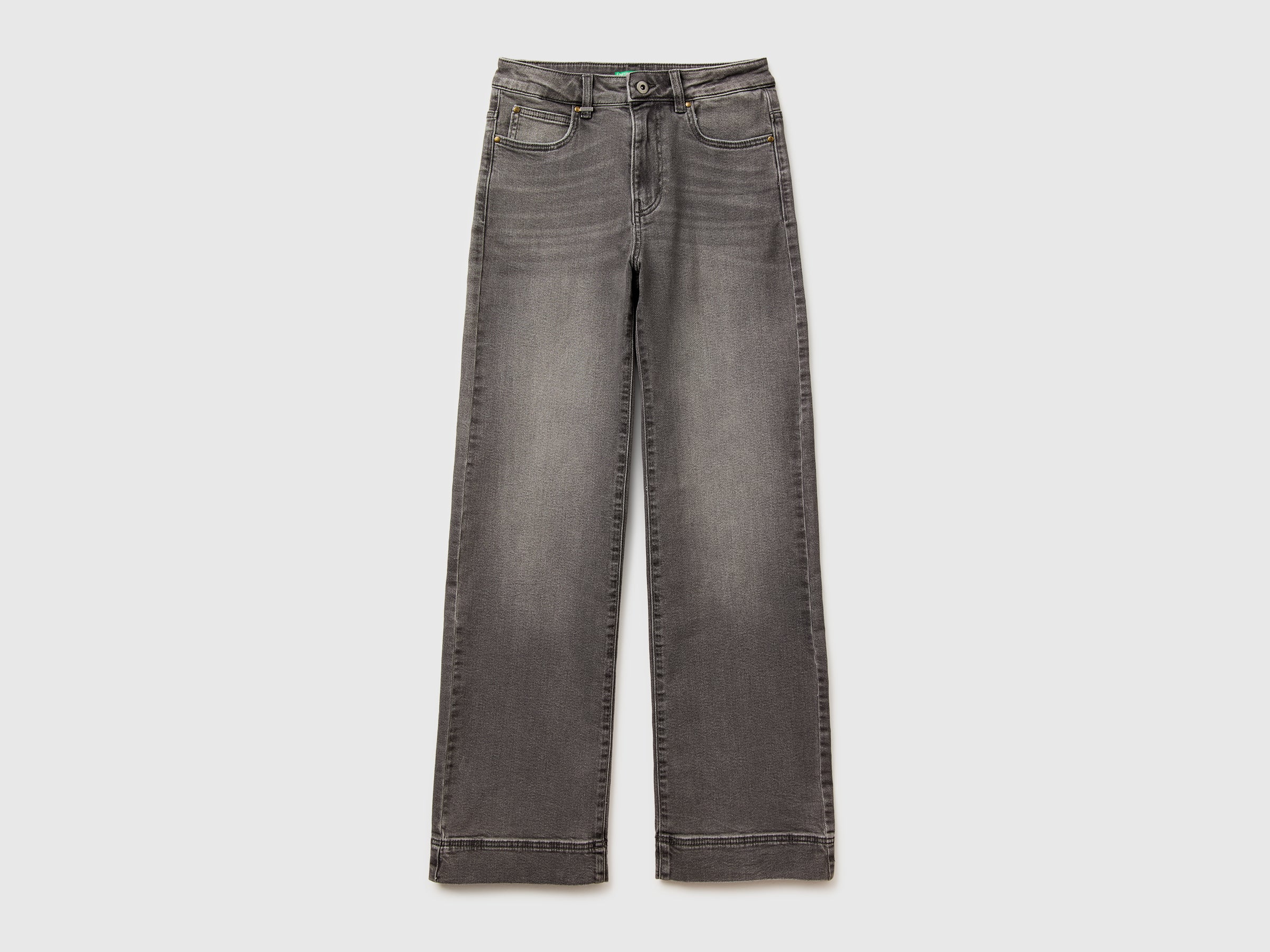 Recycled cotton flare jeans - ucb_image_FS