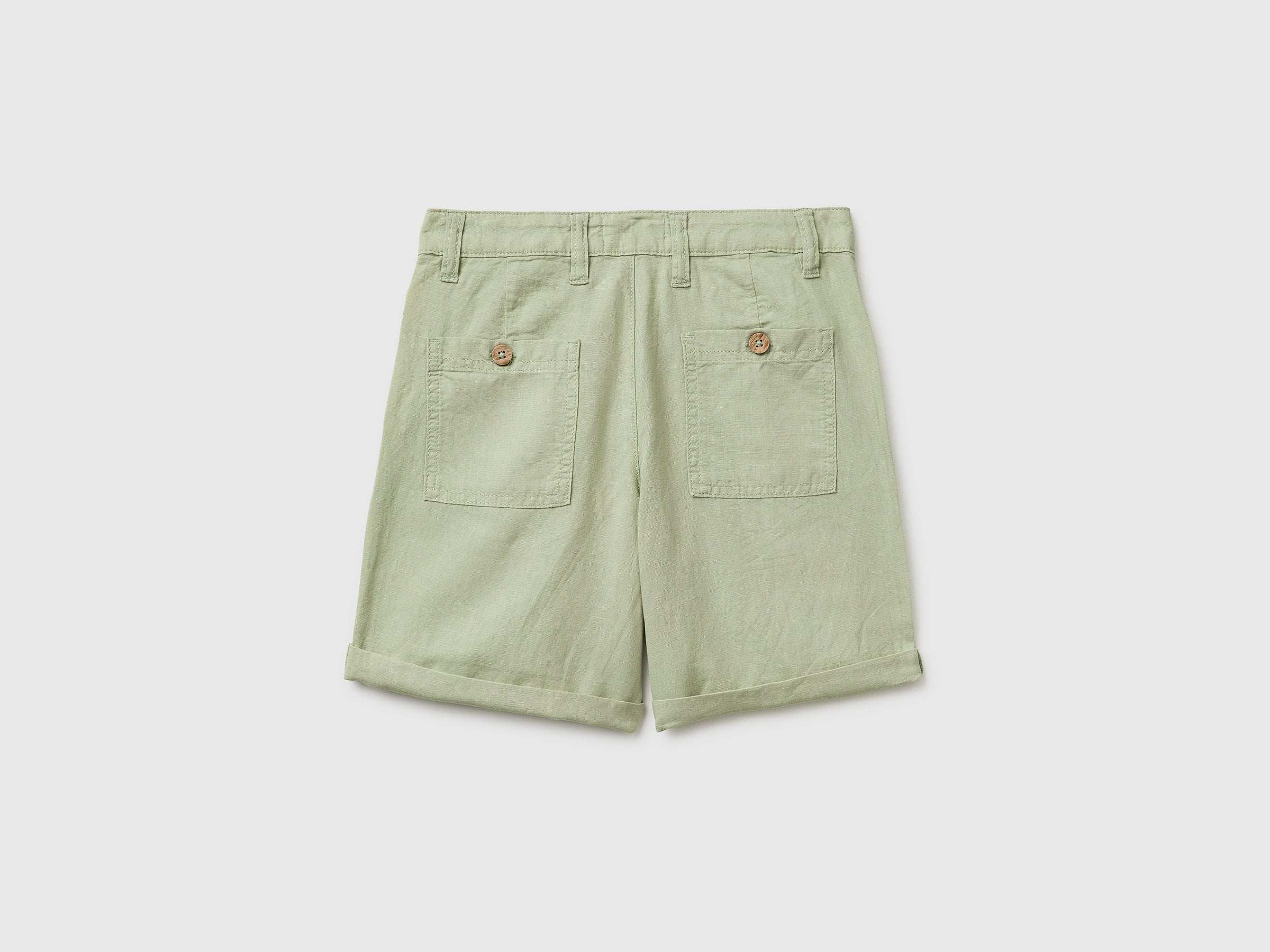 Linen blend shorts - ucb_image_BS