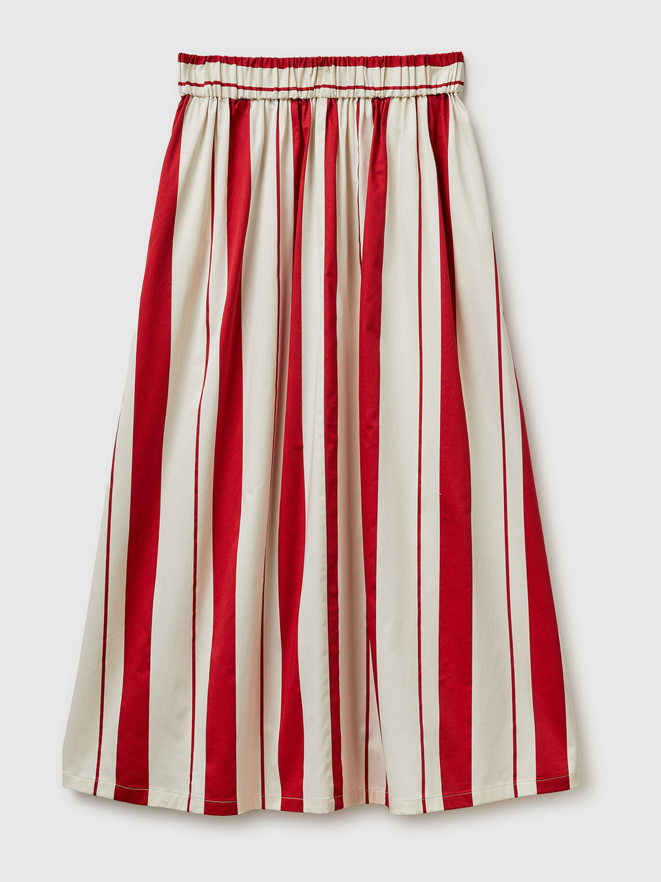 Striped satin midi skirt - ucb_image_BS