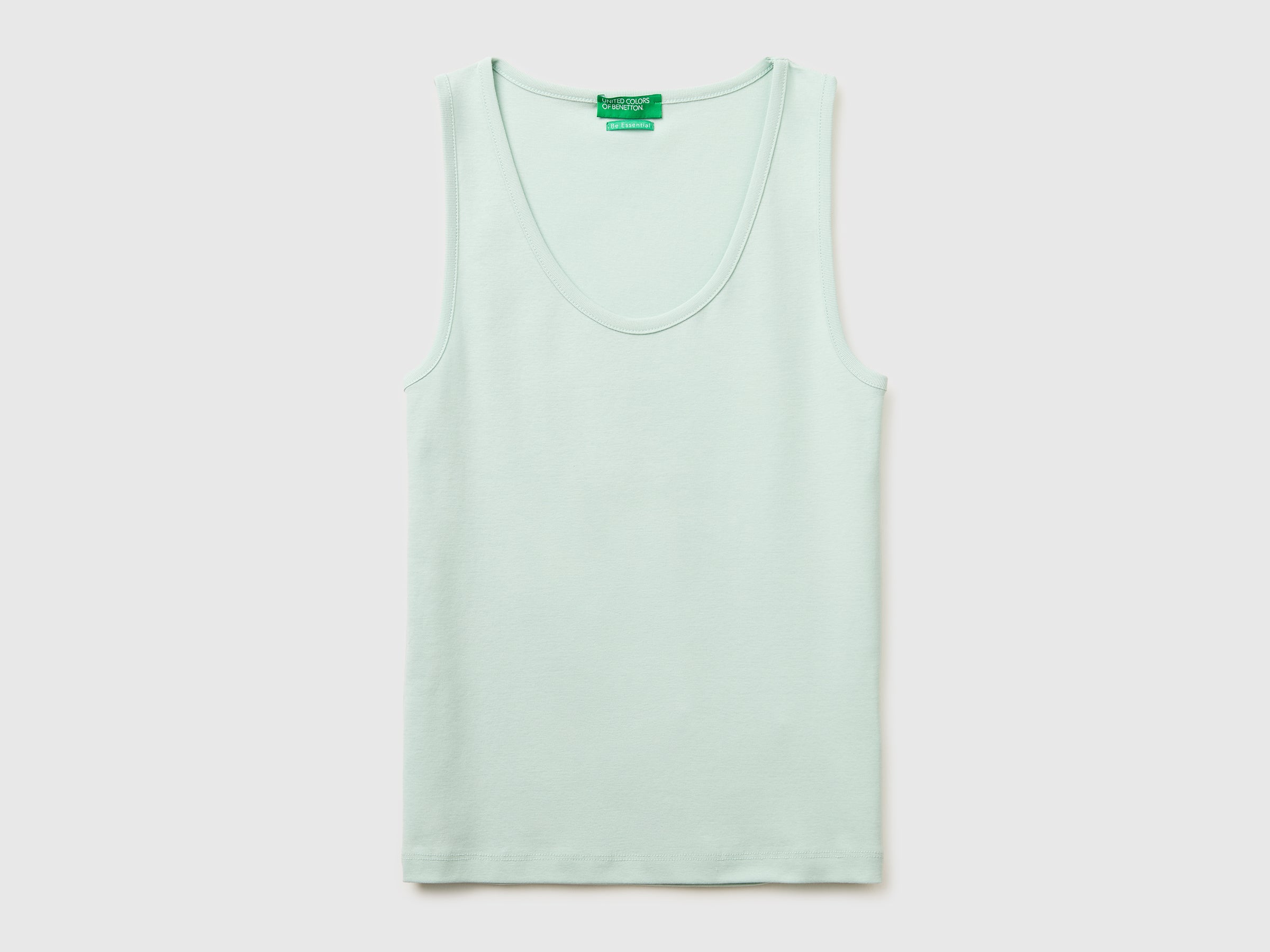 Slim fit ribbed tank top - ucb_image_FS