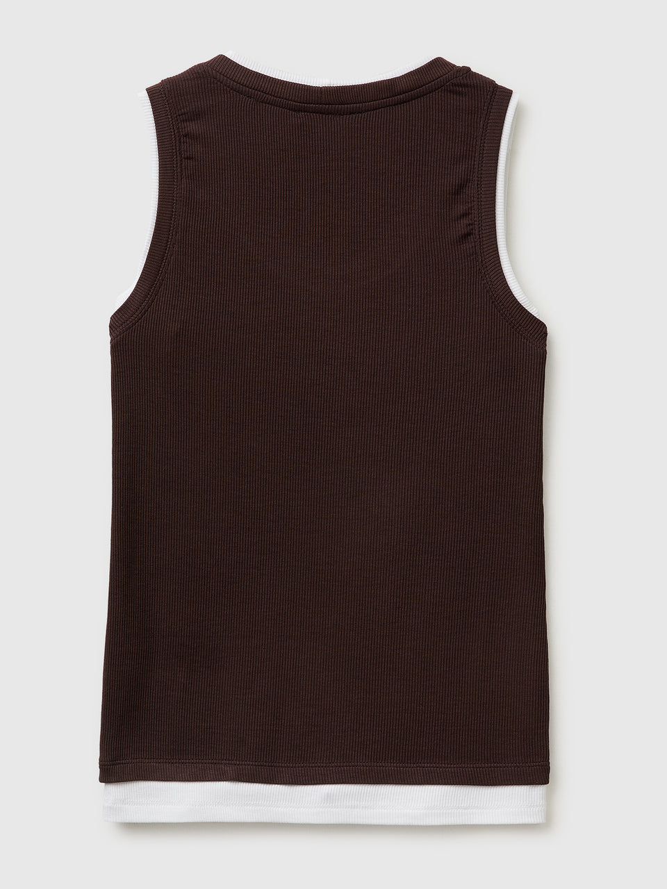 Slim fit ribbed tank top - ucb_image_BS