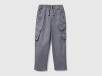 Stretch cotton cargo pants - ucb_image_FS