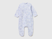 Patterned onesie in stretch organic cotton - ucb_image_BS