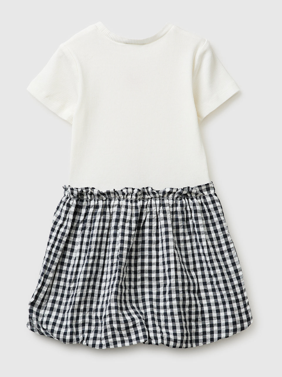 Vestido com saia aos quadrados vichy - ucb_image_BS