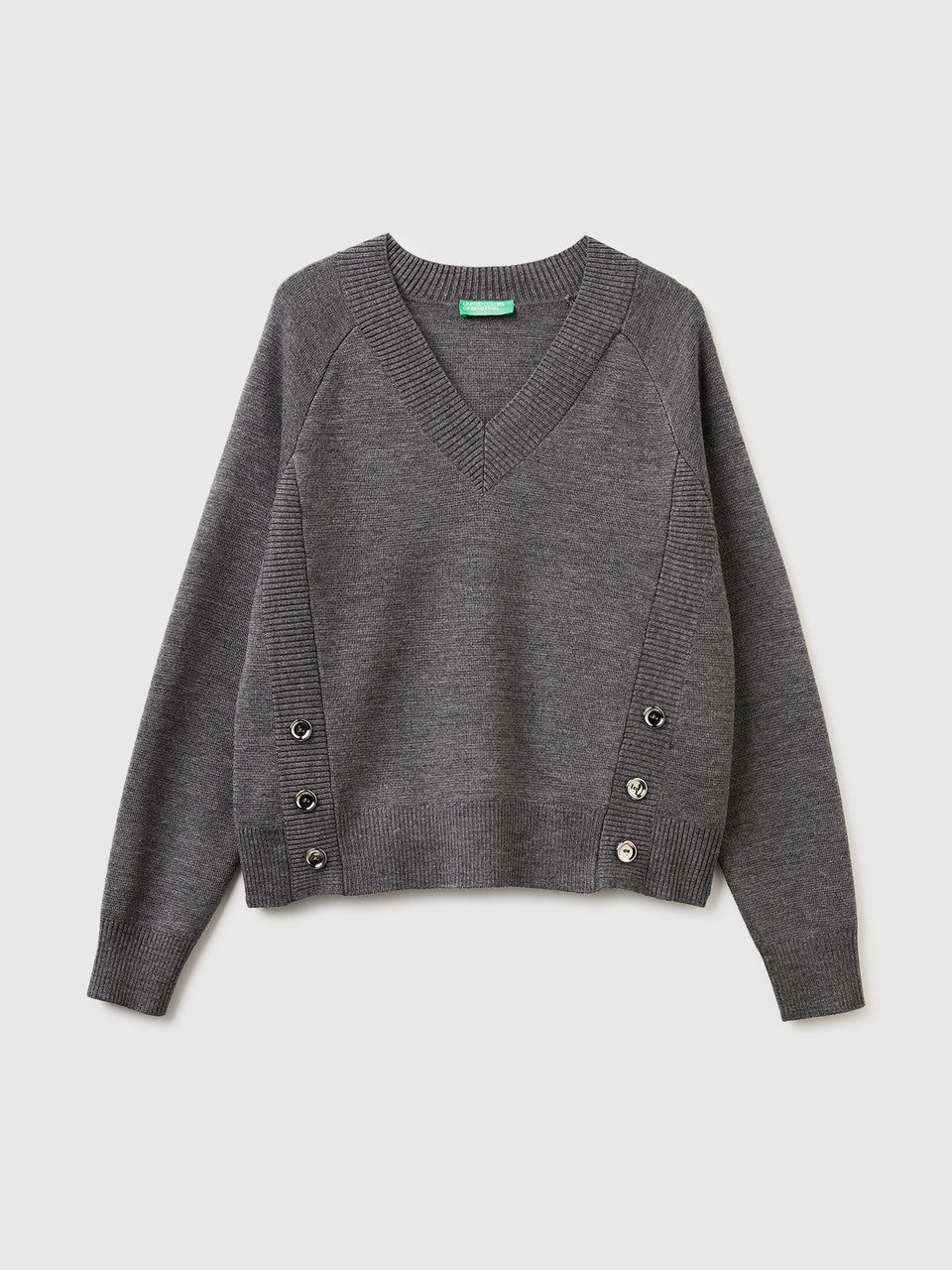 Camisola trabalhada com decote em V - ucb_image_FS