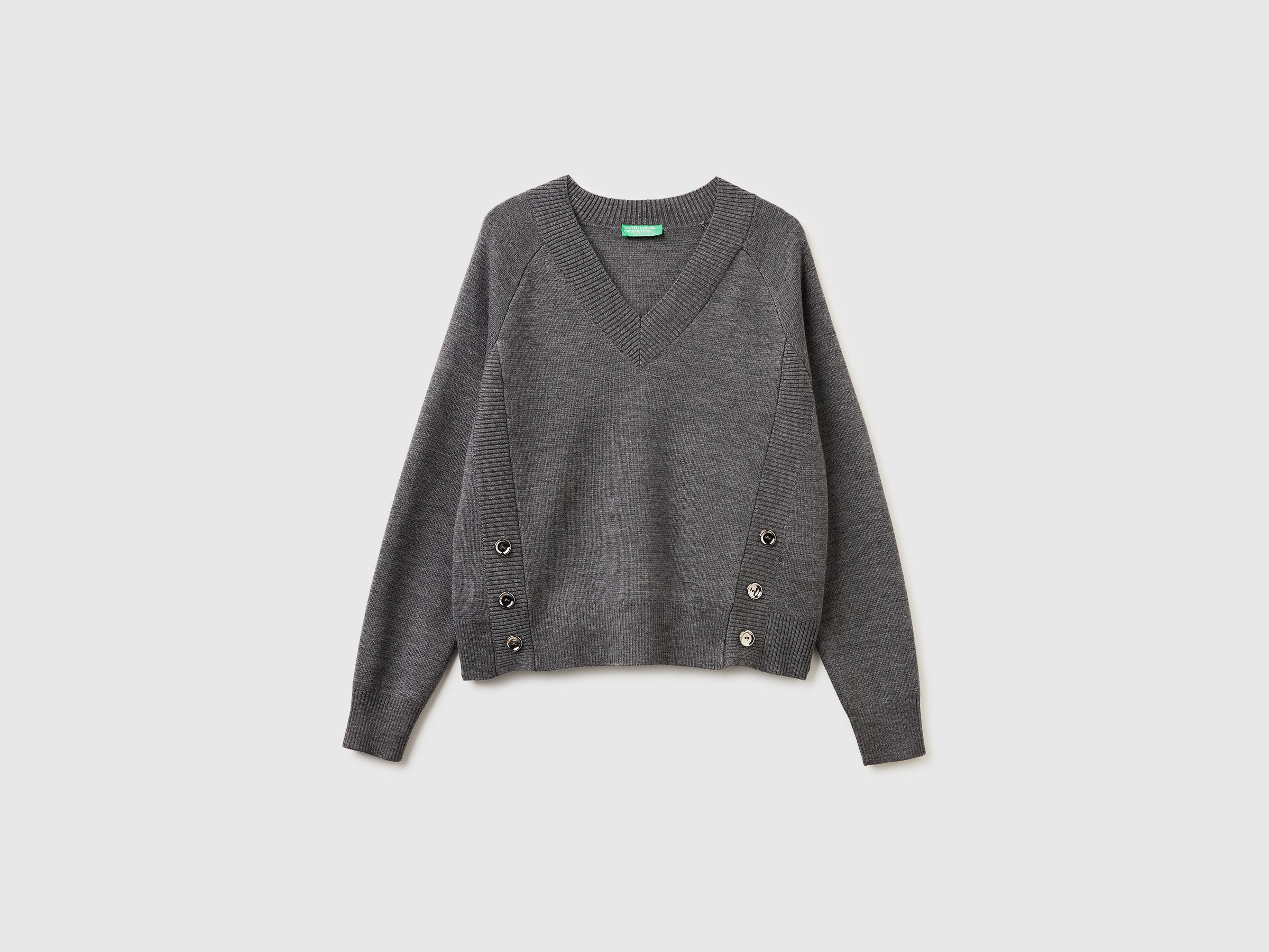 Camisola trabalhada com decote em V - ucb_image_FS