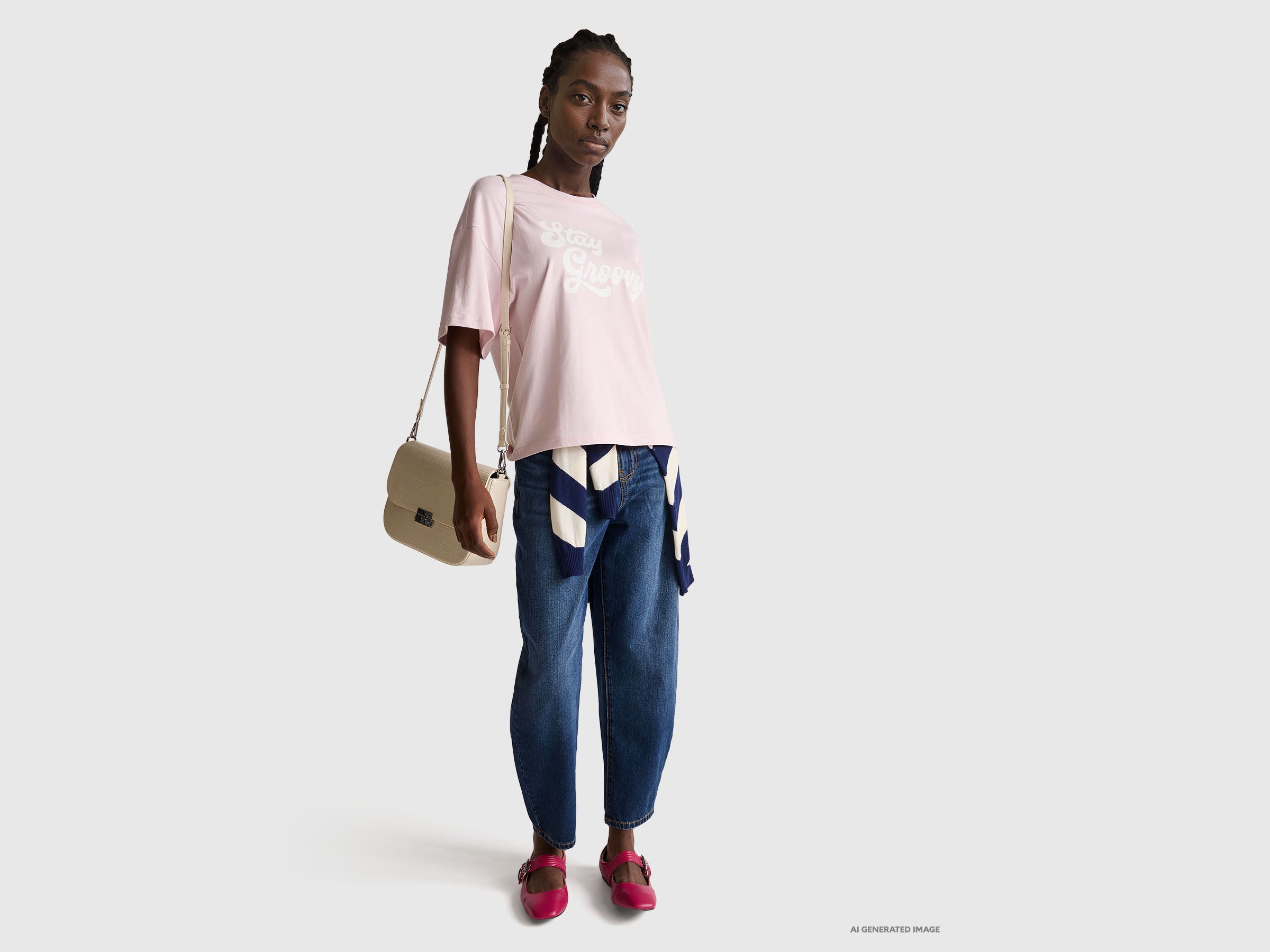 T-shirt com estampa slogan - ucb_image_FY