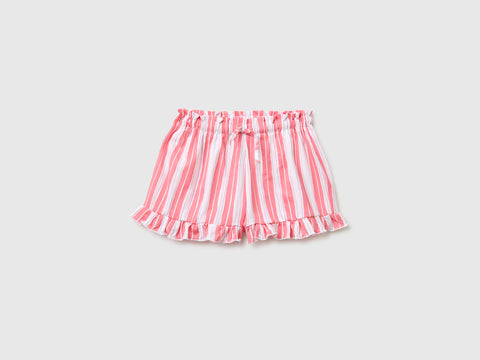 Printed shorts with ruffles - ucb_image_FS