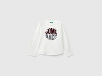 T-shirt com lantejoulas em algodão orgânico - ucb_image_FS