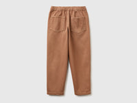 Cotton joggers with drawstring - ucb_image_BS