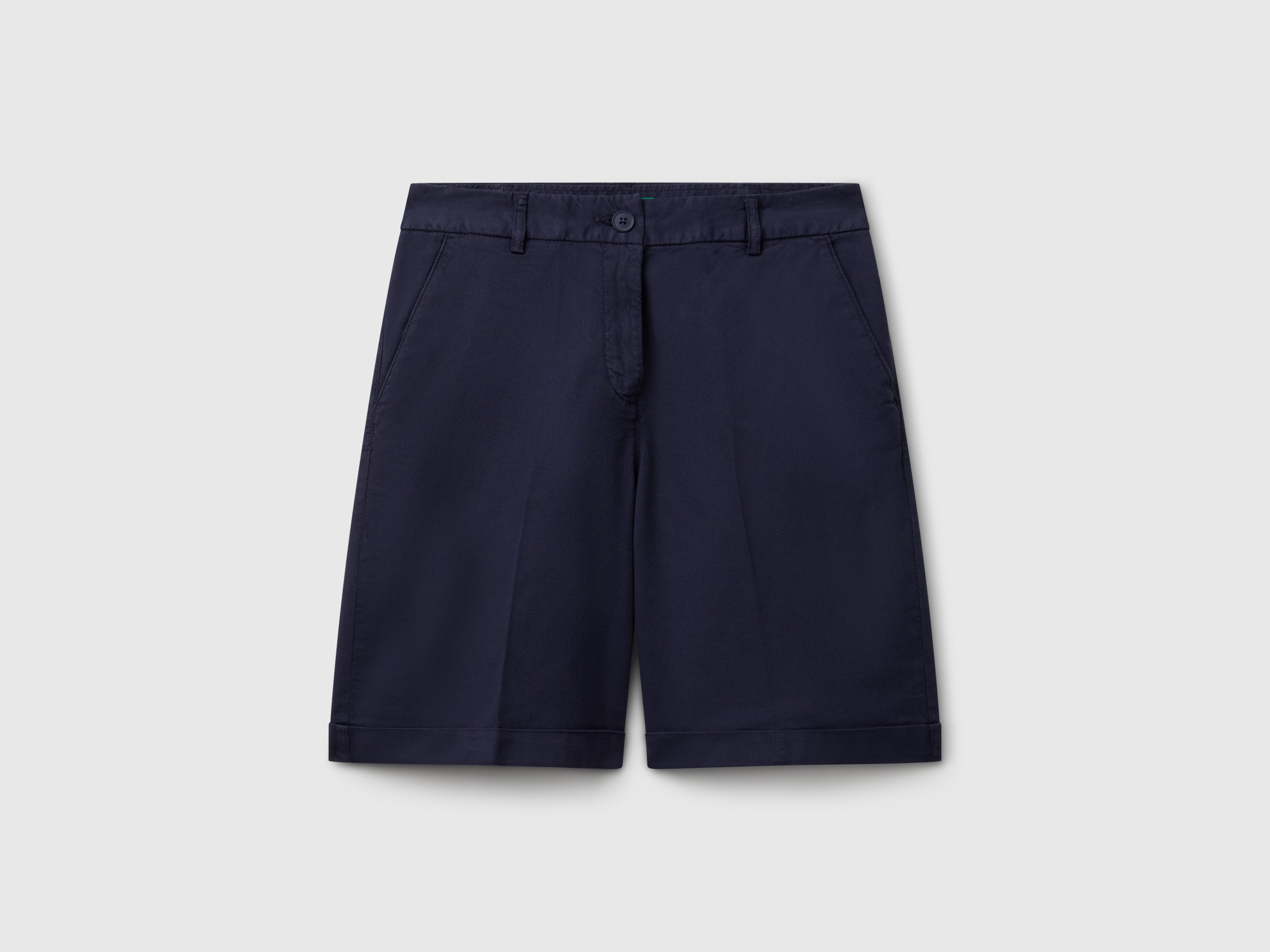 Bermudas com dobra em algodão stretch - ucb_image_FS