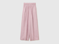 Palazzo trousers in pure linen - ucb_image_BS