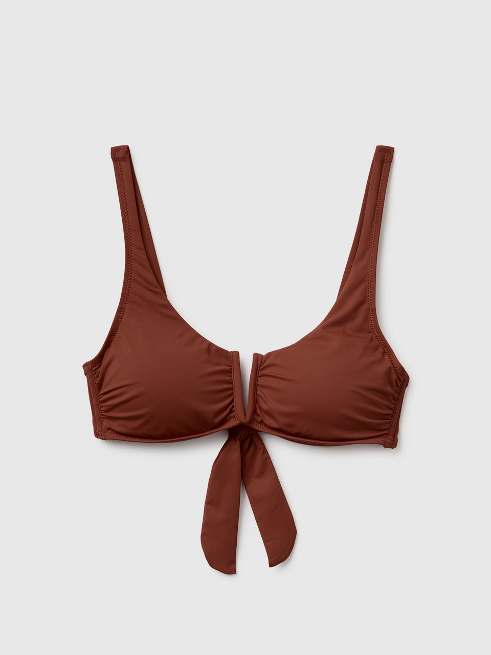 Brassiere de biquíni com padrão em V  - ucb_image_FS