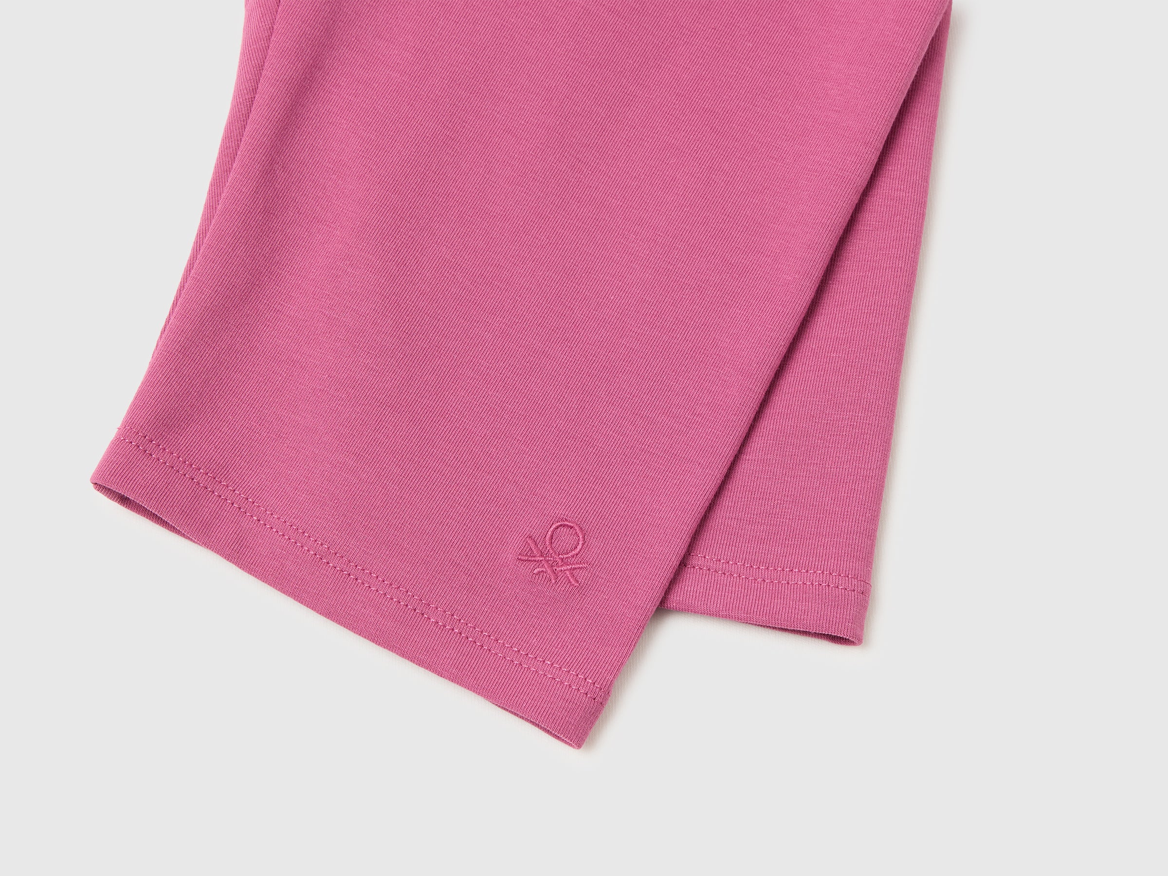 Stretch cotton short leggings - ucb_image_DS1