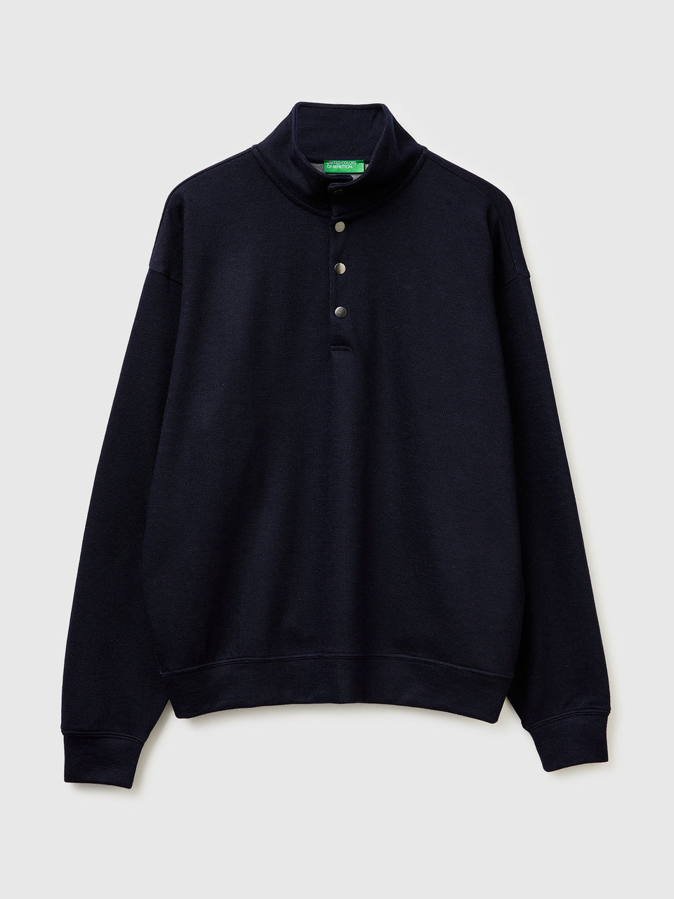 Sweatshirt with half button closure - ucb_image_FS