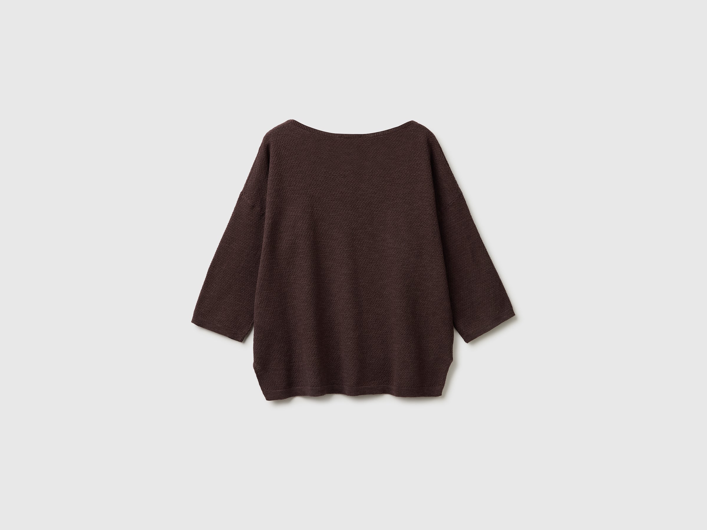Boxy fit linen blend sweater - ucb_image_BS