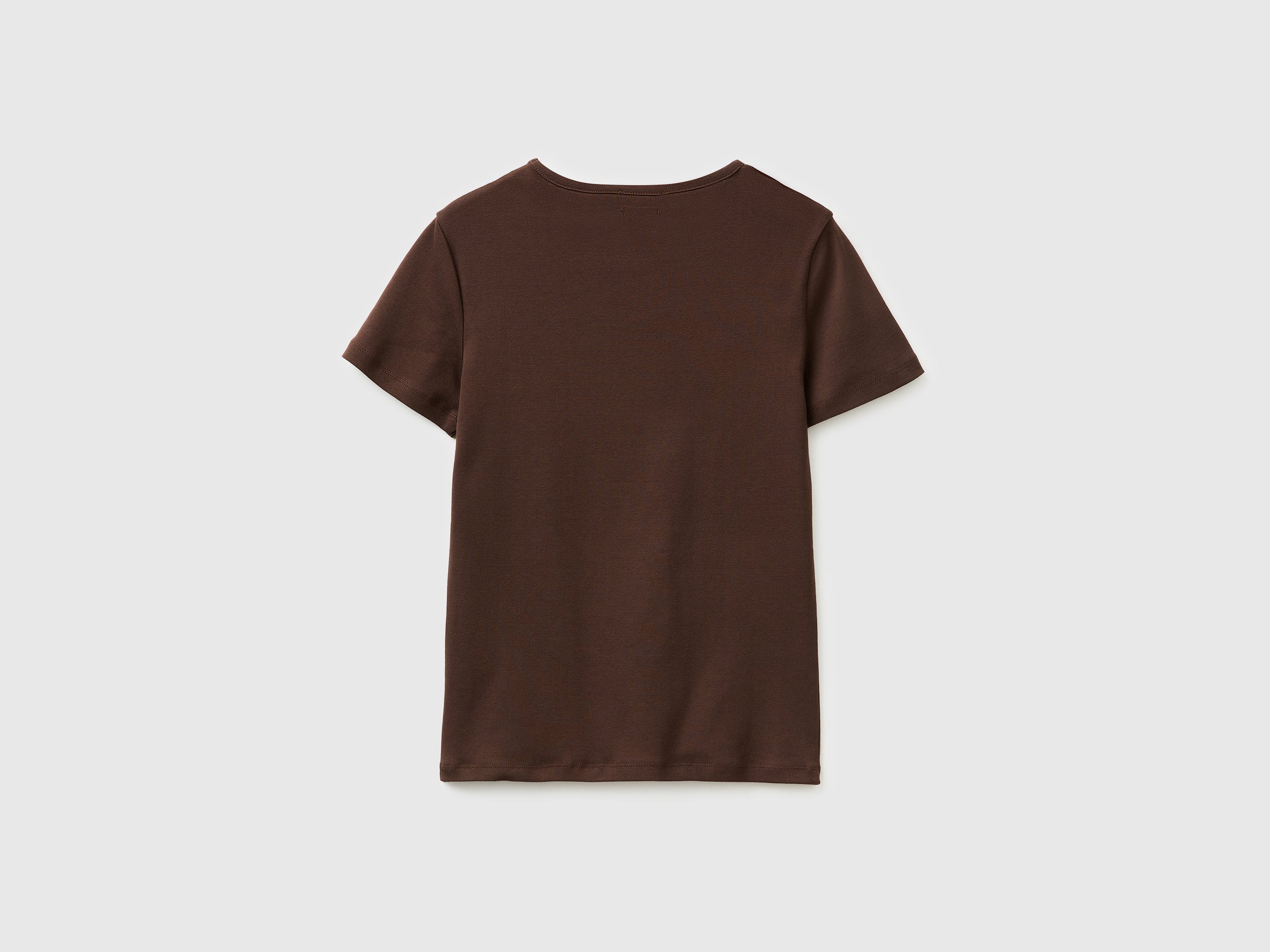 T-shirt de gola redonda slim fit - ucb_image_BS