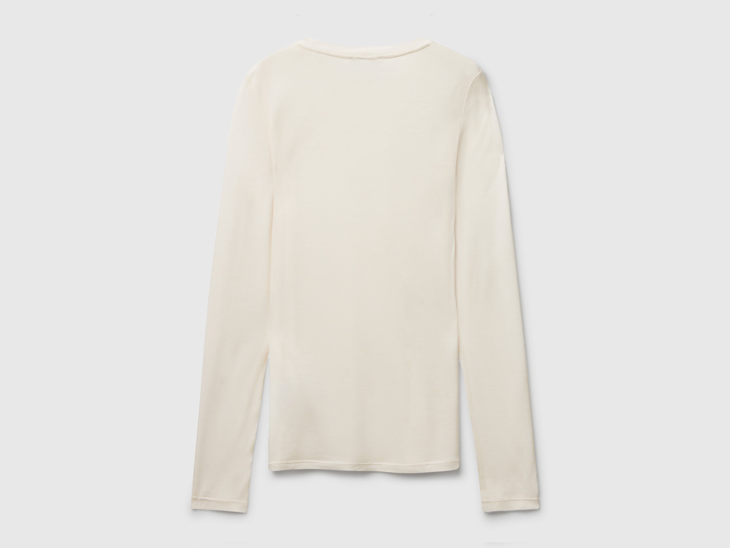 T-shirt em mistura de viscose e caxemira - ucb_image_BS