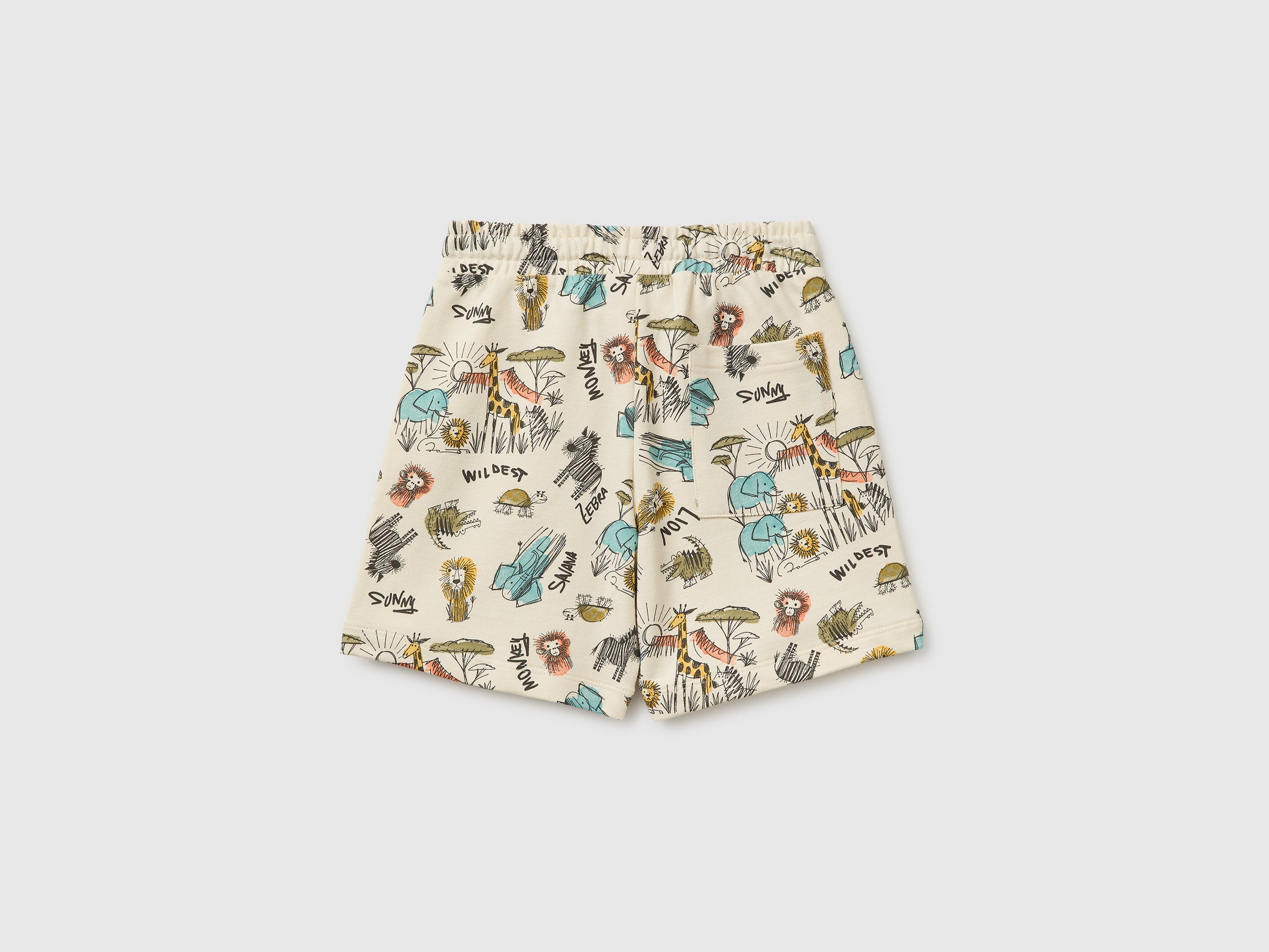 Bermuda shorts with safari print - ucb_image_BS