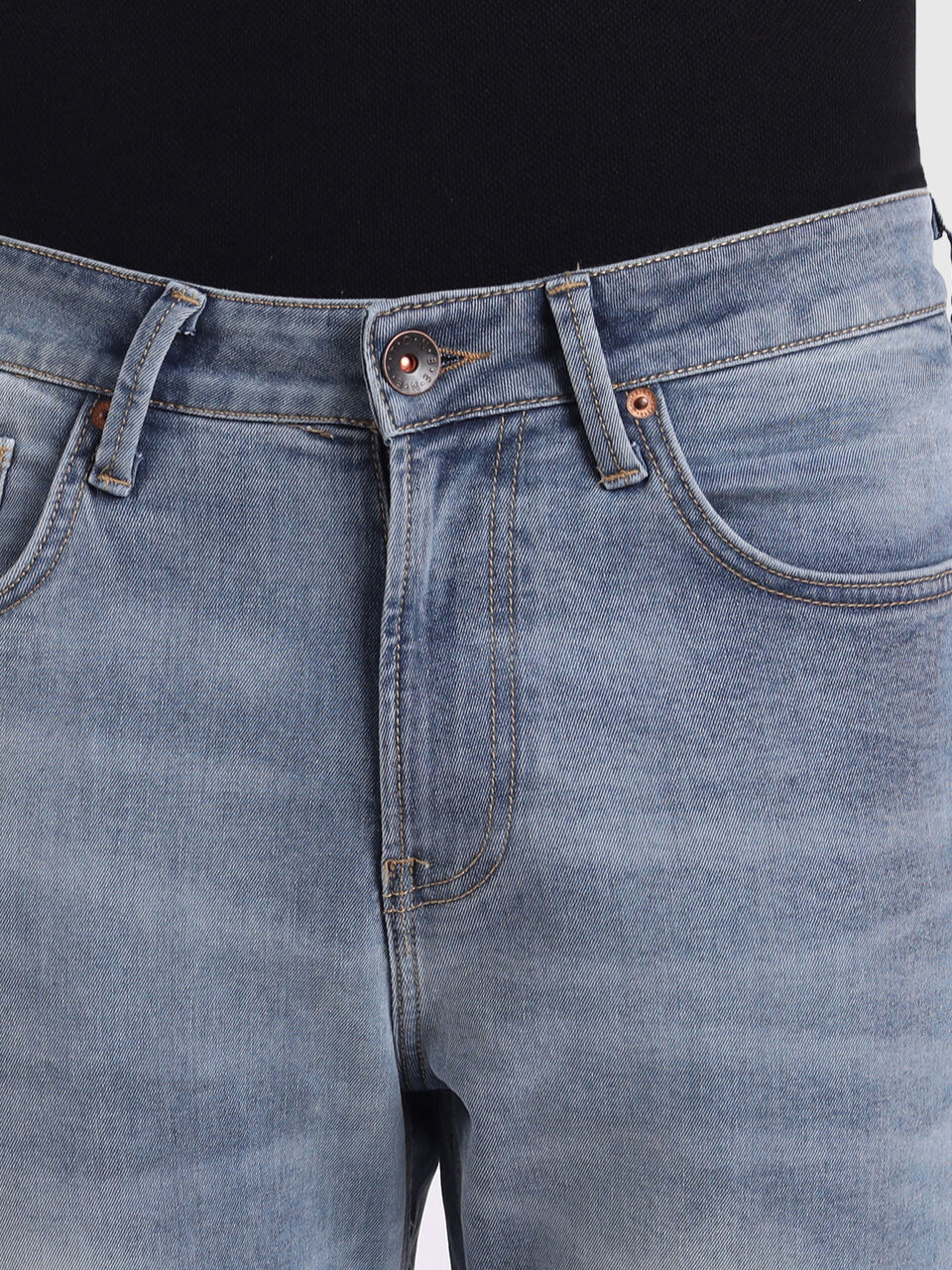 Cropped fit jeans image number null