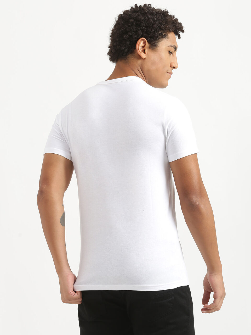 MULTICOLOR BRANDED TEE image number null