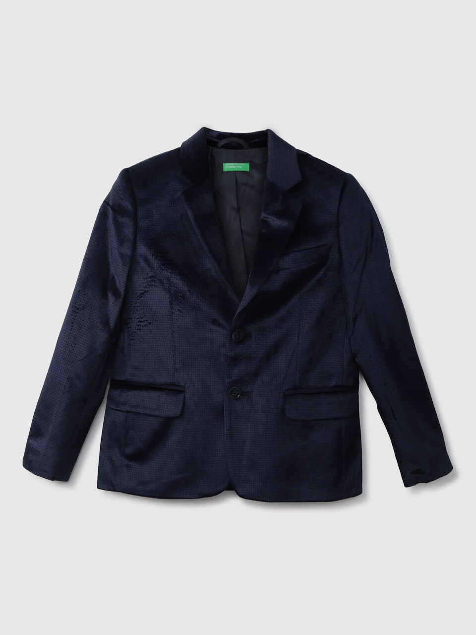 VELVET PATTERNED JACKET image number null