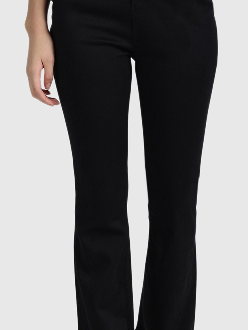 Cotton Bootleg Jeans image number null