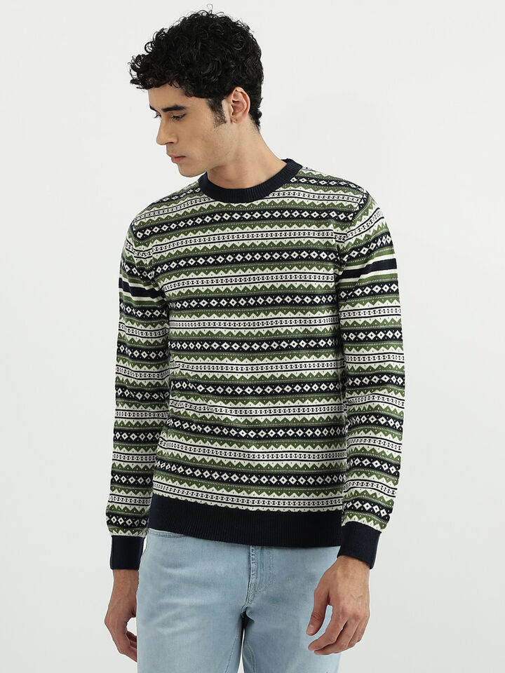 ACROWOOL FAIR ISLE SWEATER