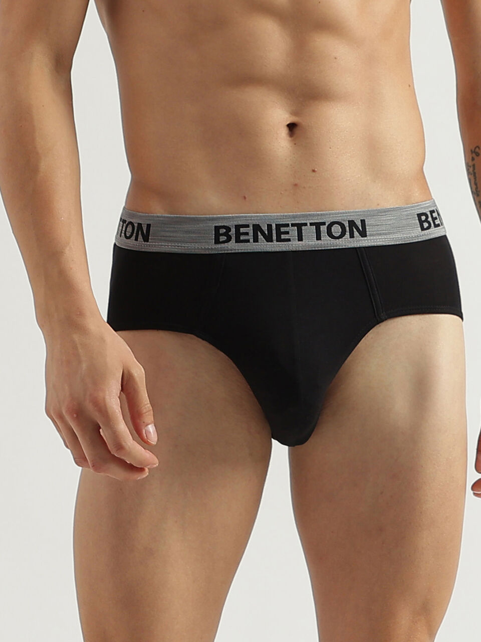 PACK OF 2 PREMIUM ELASTIC BRIEF image number null