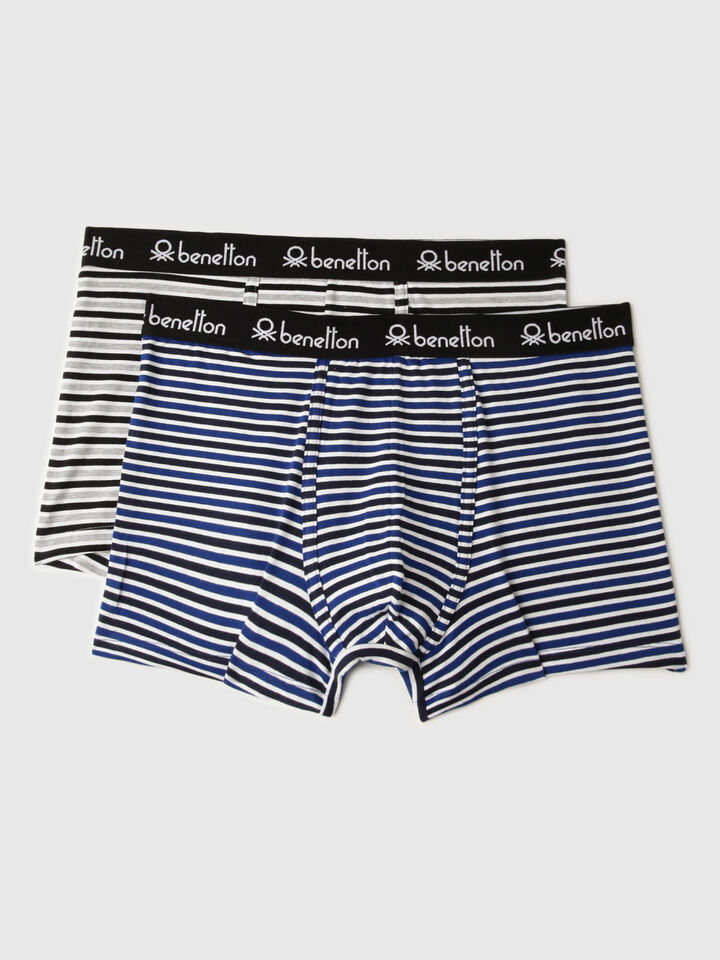 PACK OF 2 THIN STRIPE TRUNK