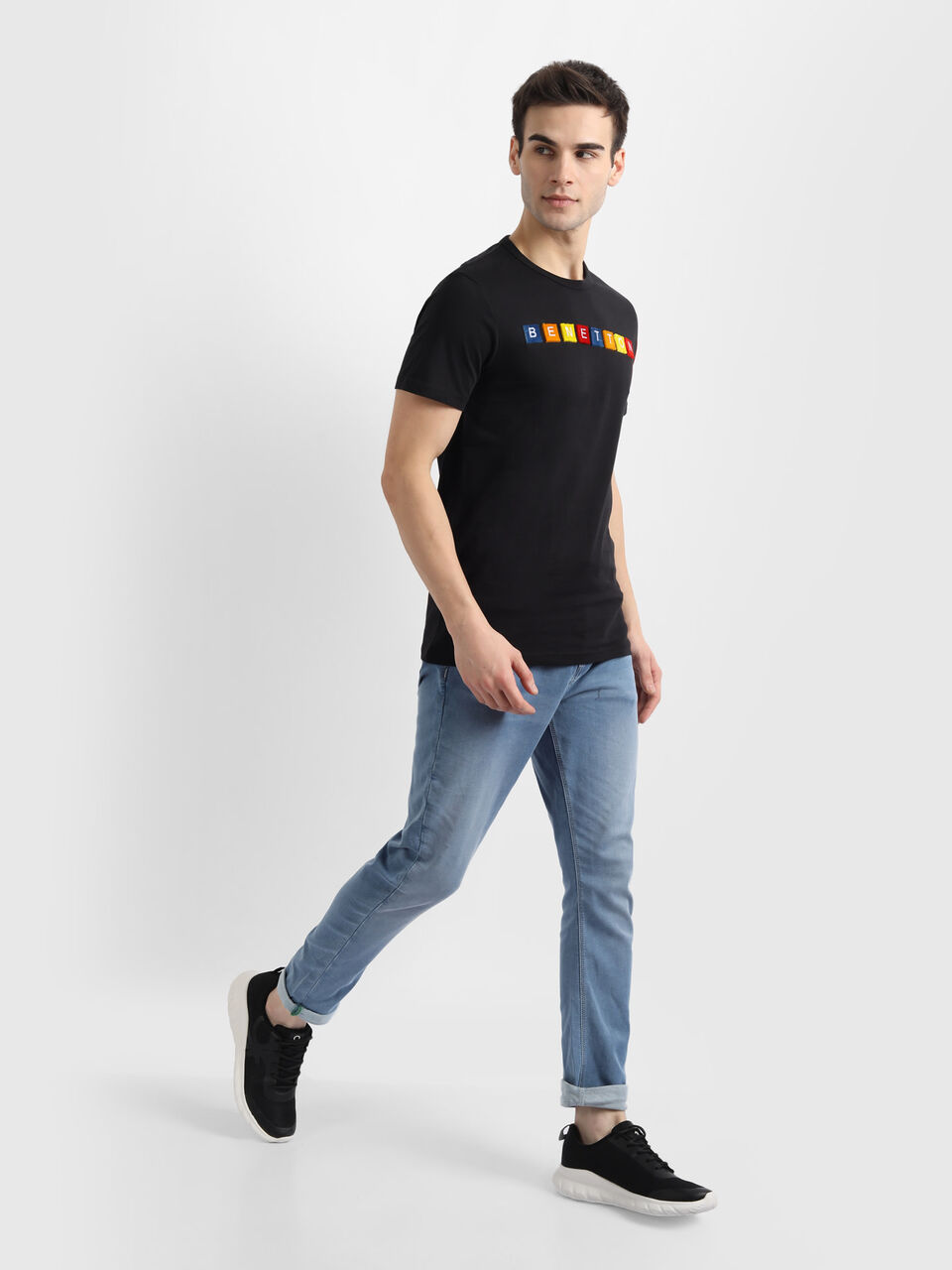 3D Benetton Logo Tee image number null