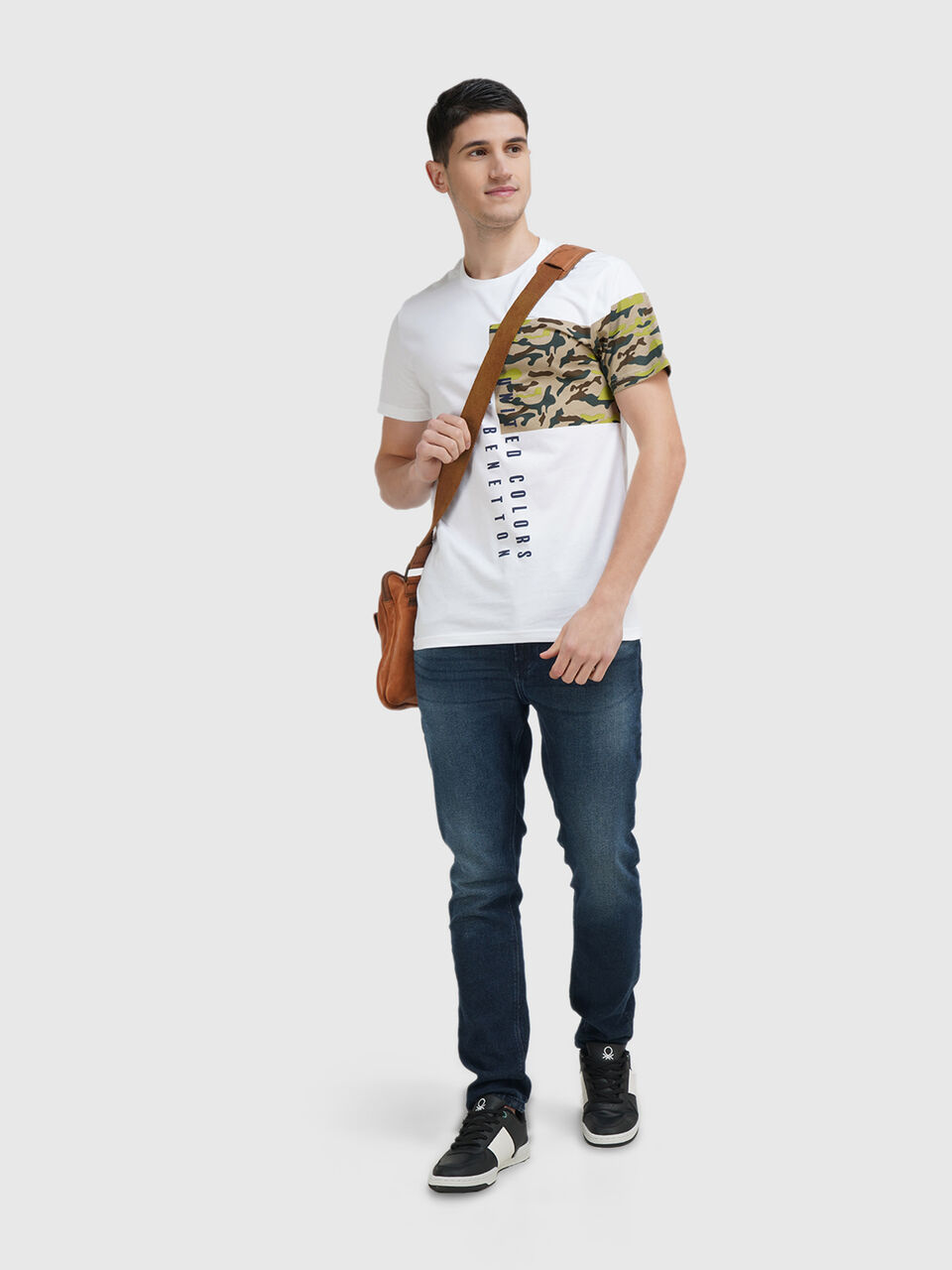 Short Sleeve Printed Round Neck T-Shirt image number null