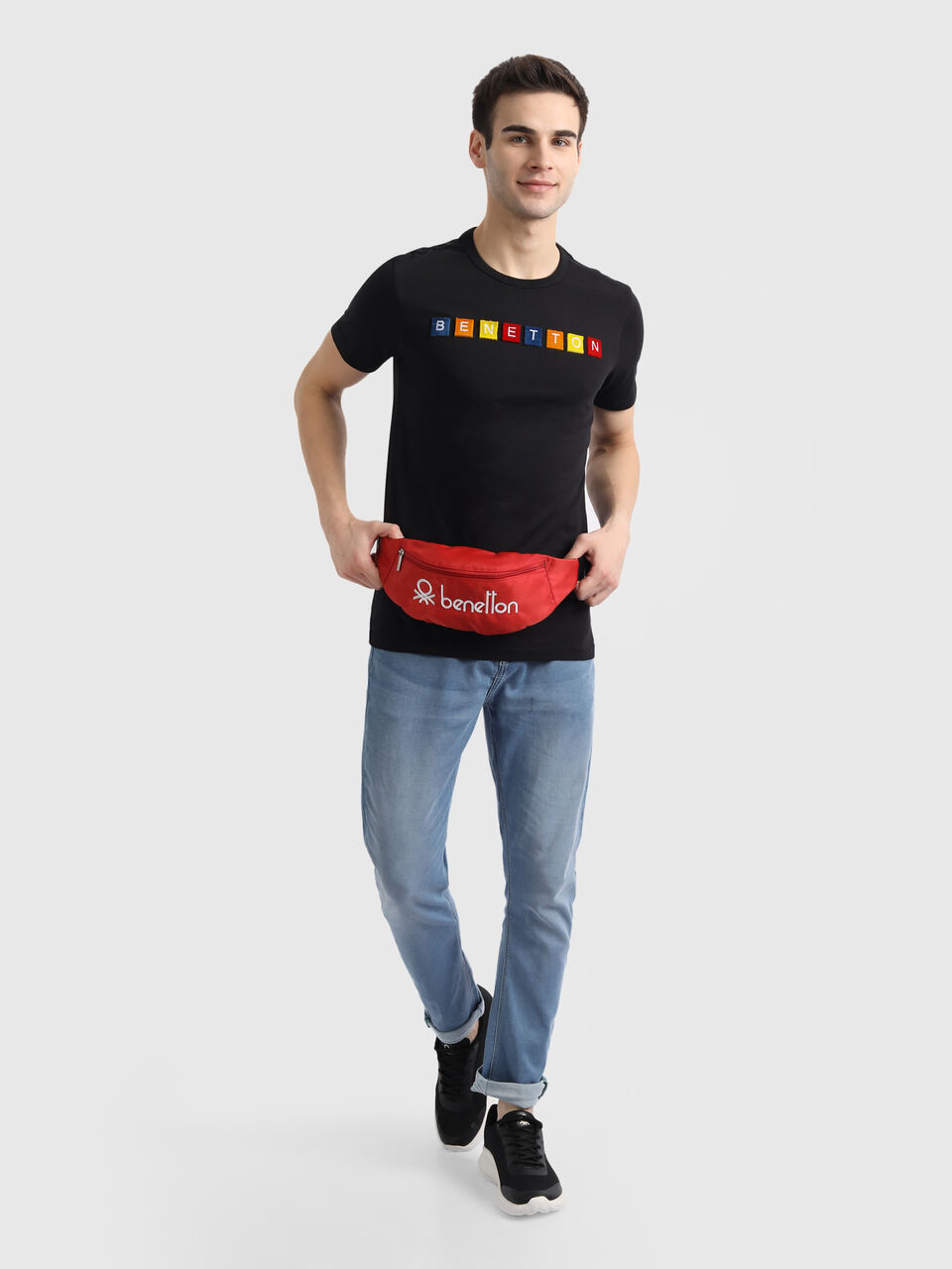 3D Benetton Logo Tee image number null