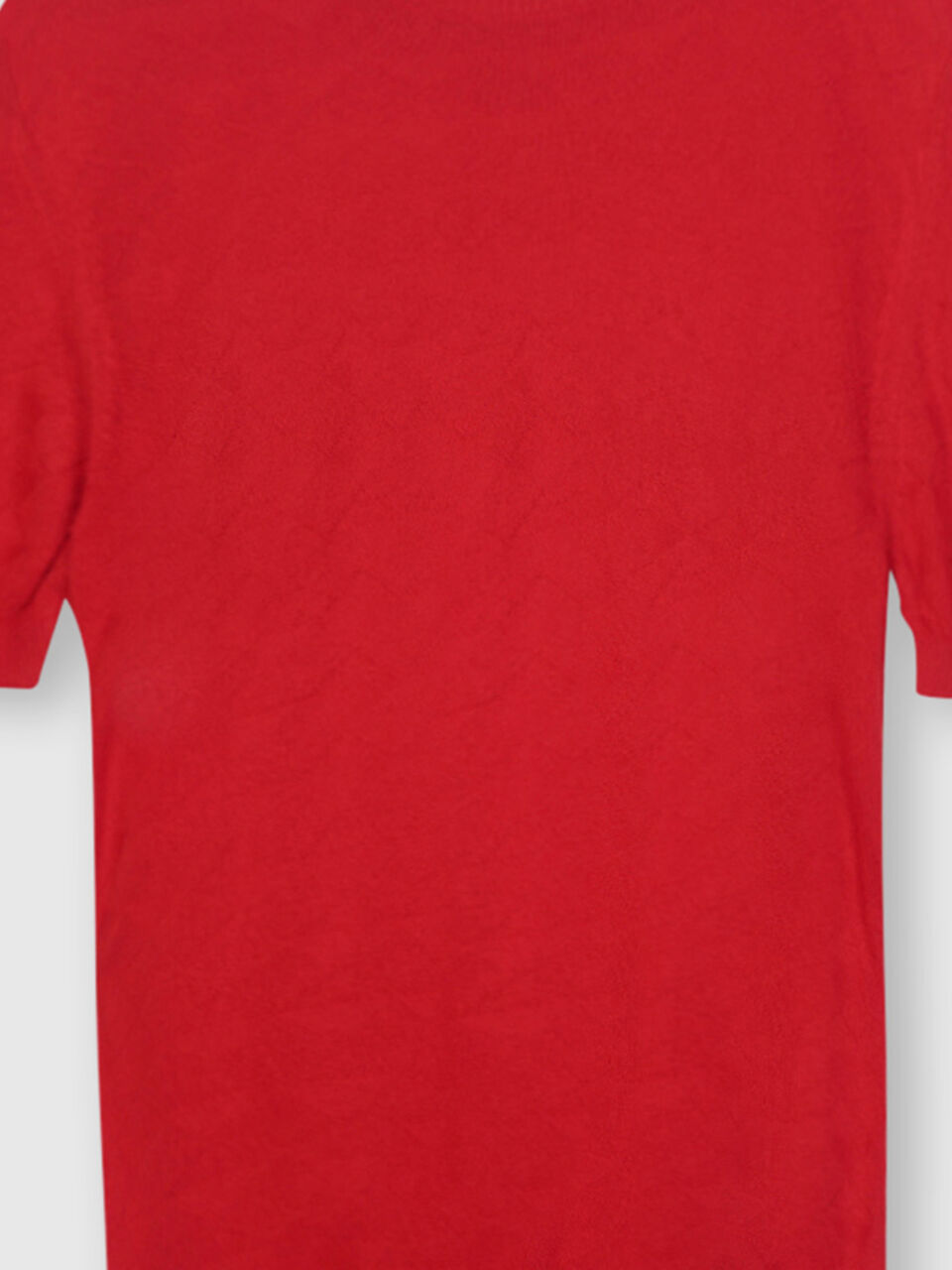 Viscose Textured Scoop Neck Solid Top image number null